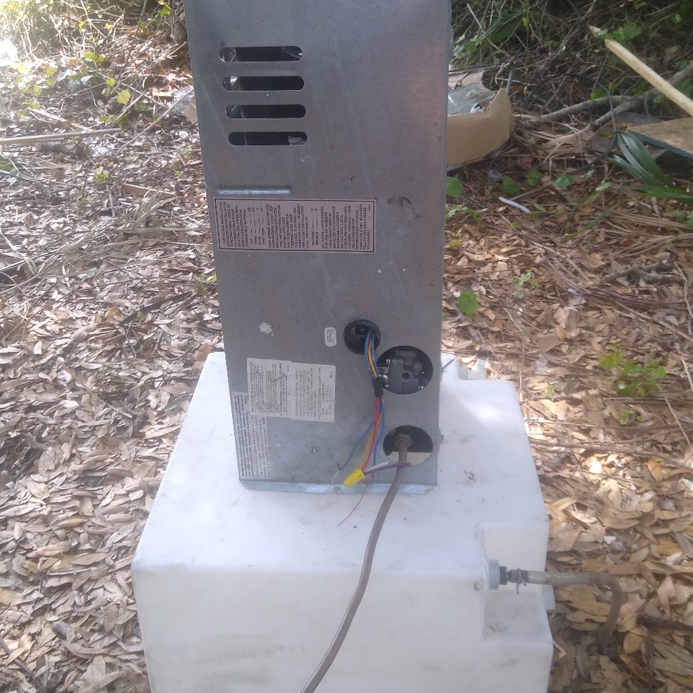Suburban furnace for camper